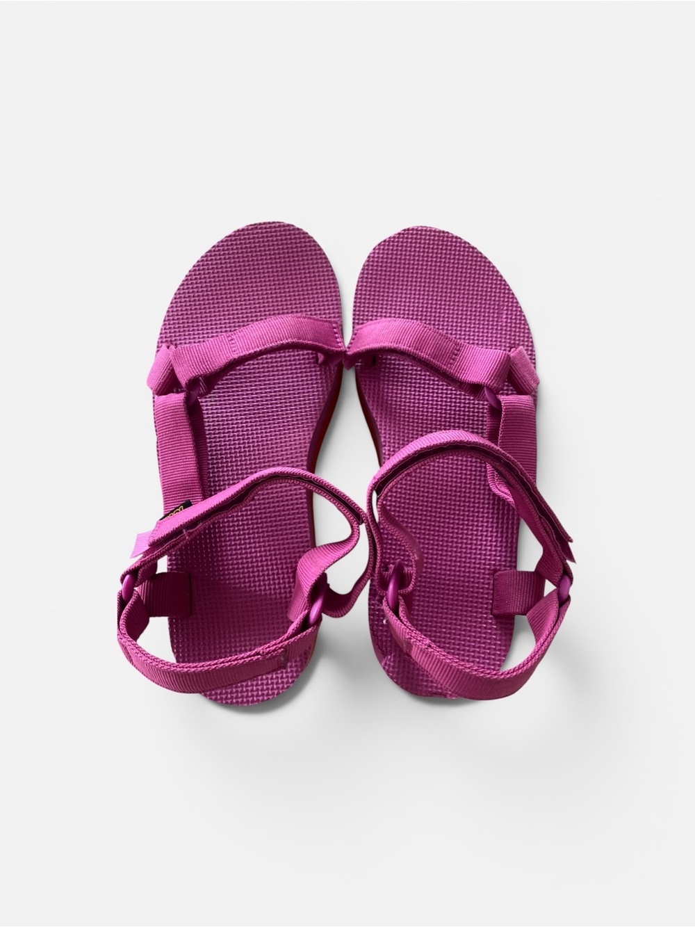 Teva Women's Adjustable Magenta Strappy Sandals